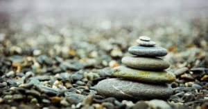 stones balancing